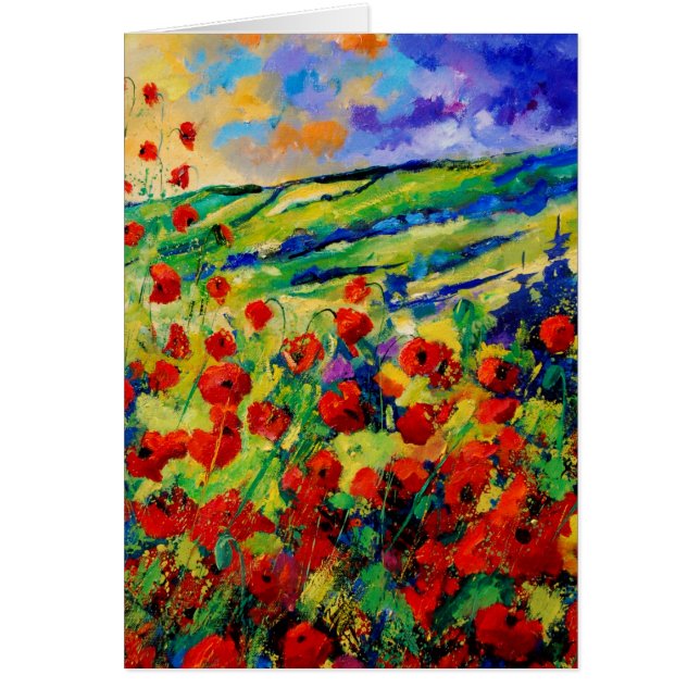 Amapolas rojas 78 (Frente)