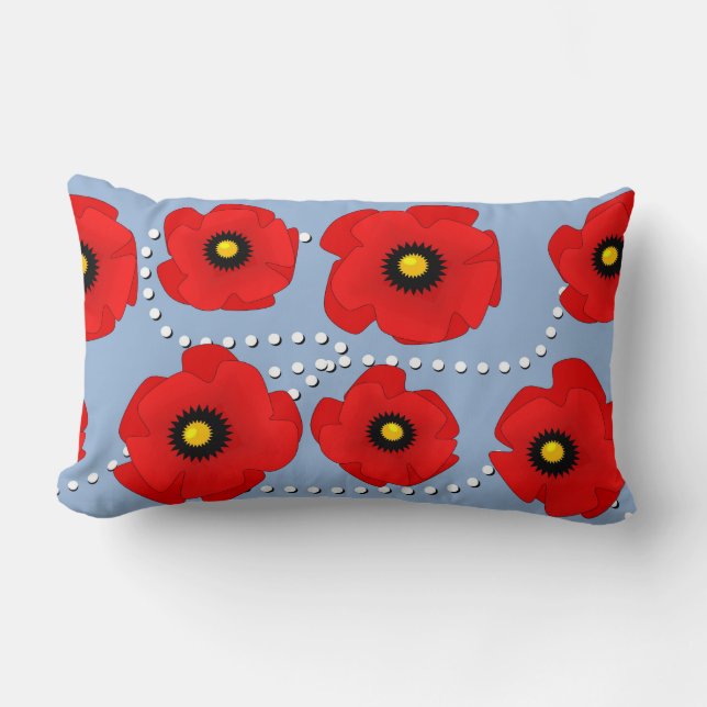 Amapolas y almohada de las perlas (Anverso)