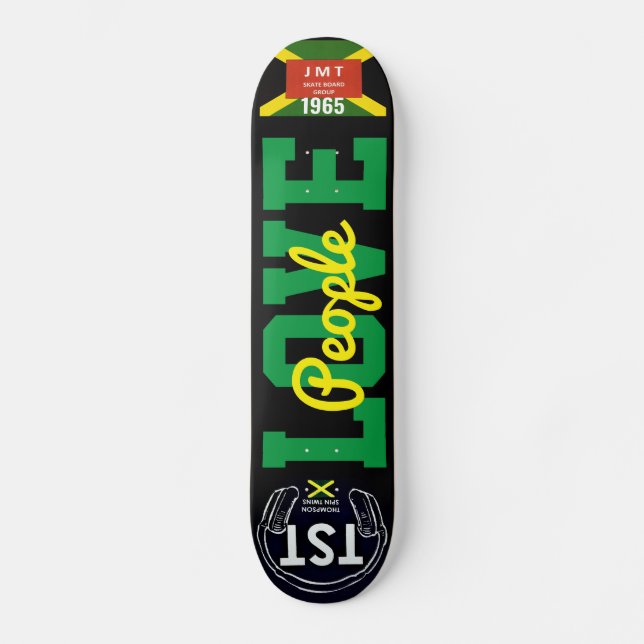 AMAR A LA GENTE Skateboard (Anverso)