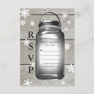 Amar a los Bodas del Barn de Invierno RSVP