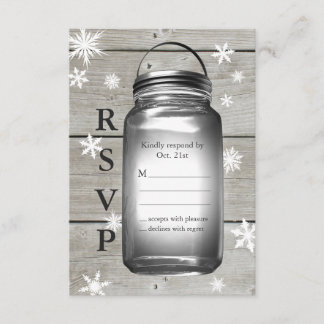 Amar a los Bodas del Barn de Invierno RSVP