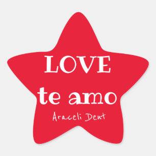 AMAR a los Pegatinas de amo
