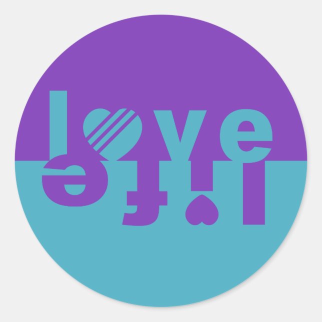 AMAR A LOS PEGATINAS DE LA VIDA (Anverso)