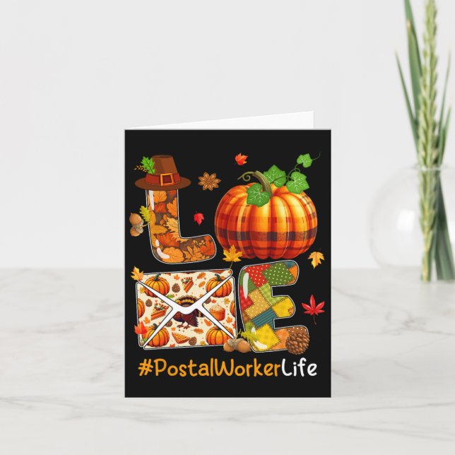 Amar a los trabajadores postales Pumpkins del equi (Anverso)