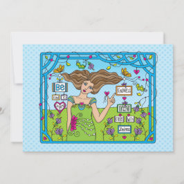 Amar a otros_Tarjeta plana de 7" x 5"