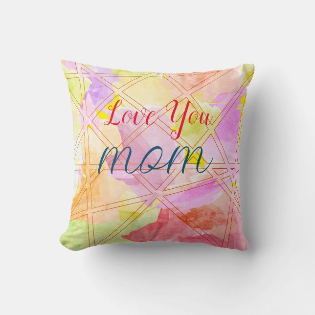 Amar a tu madre lanzar almohada (Anverso)