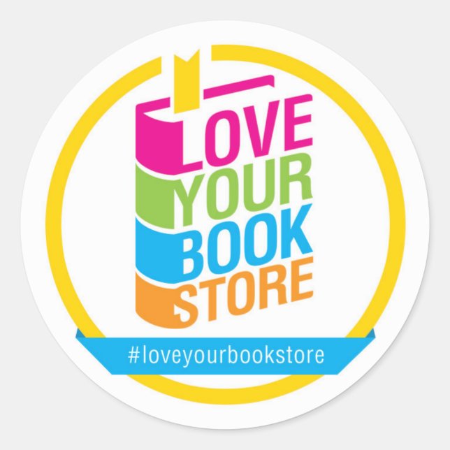 Amar a tus Pegatinas de la librería - Hoja de 20 (Anverso)