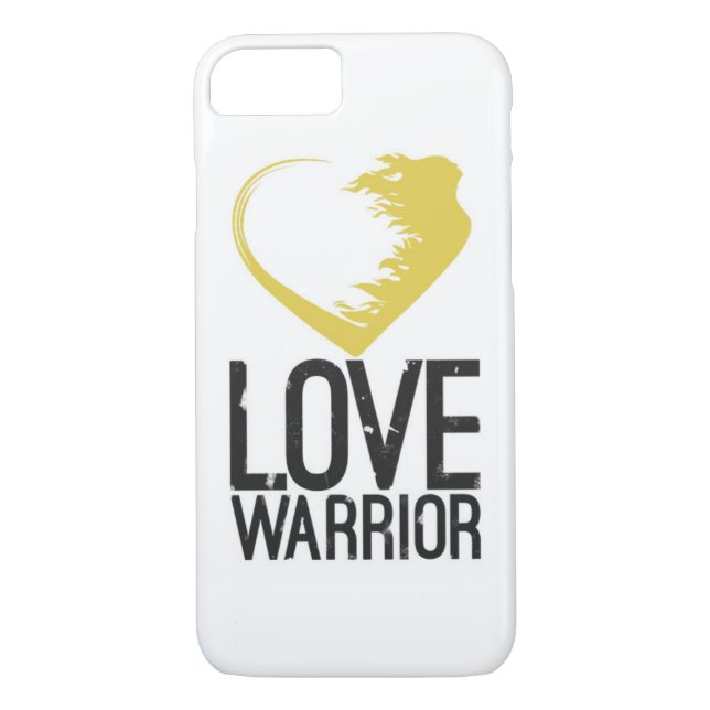 Amar a Warrior iPhone 7 Apenas hay Funda (Reverso)