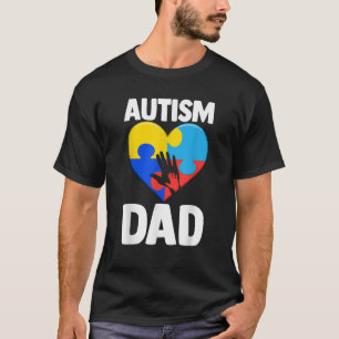 Amar el autismo Camisetas de conciencia Papá Autis