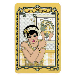 Amar el imán refrigerador Yourself_C_4x6