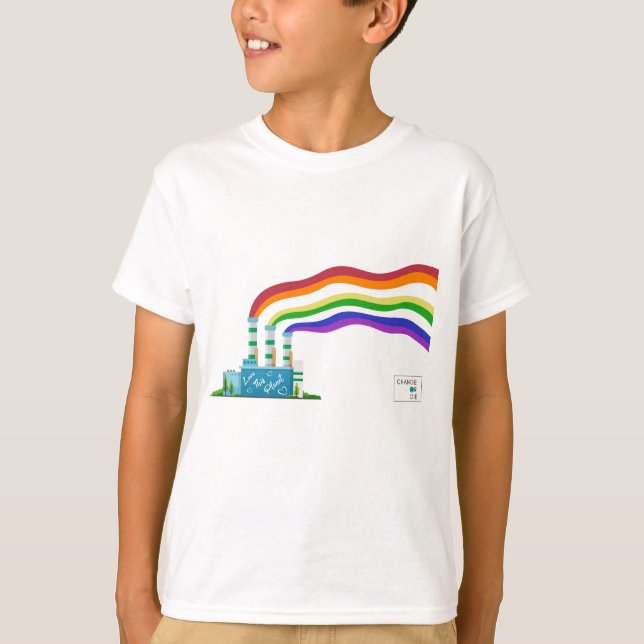 Amar esta camiseta sobre el cambio climático (Anverso)