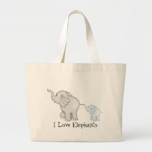 Amar la bolsa de toques de elefantes