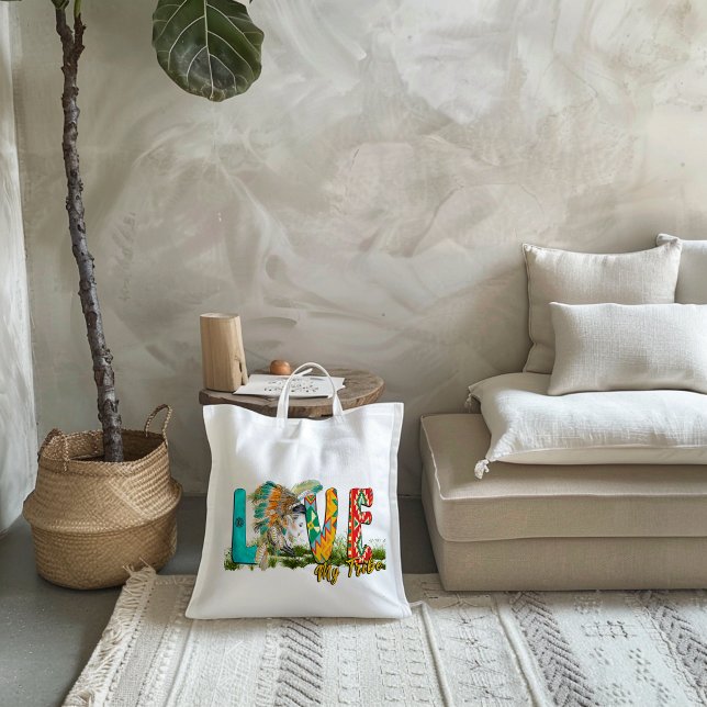 Amar la bolsa de tote de mi tribu nativa estadouni (Subido por el creador)