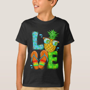 Amar La Camisa De Verano Con Piña Y Flip Flop Bea