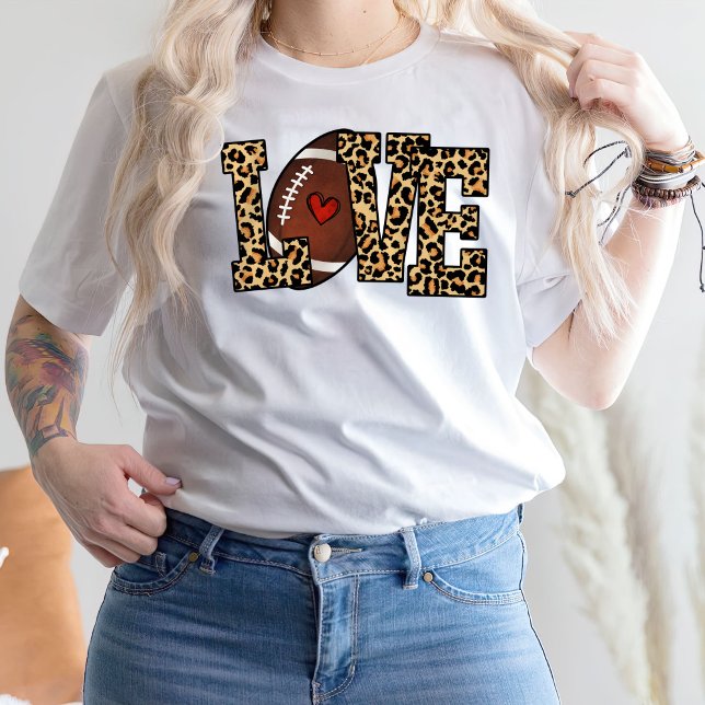 Amar la camiseta de FootBall, divertida (Subido por el creador)
