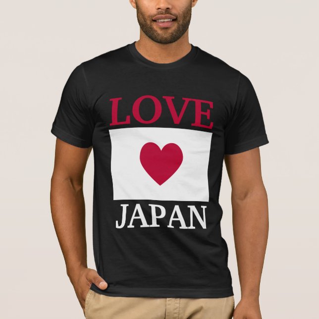 Amar la camiseta de Japón (Anverso)