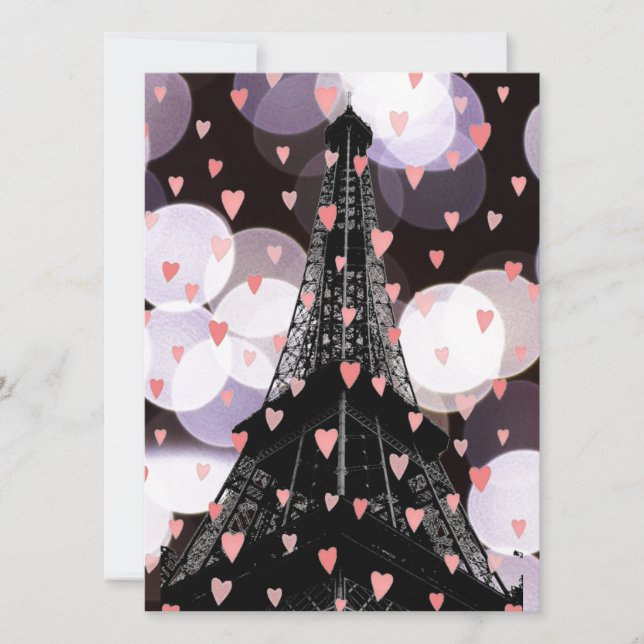 Amar la invitación de París (Anverso)