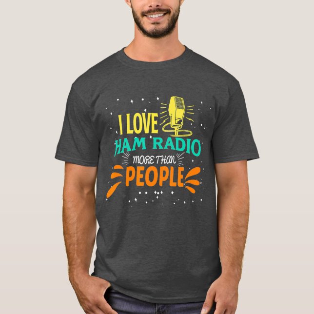 Amar la radio de Ham más que la camiseta del puebl (Anverso)