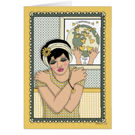 Amar la tarjeta de felicitación