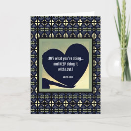 AMAR la tarjeta de lo que estás haciendo, de Adiel