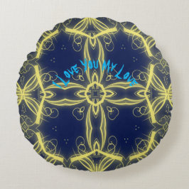 Amar las almohadas redondas únicas de lujo