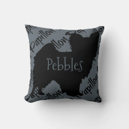 Amar mi almohada de perro de Papillon