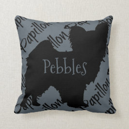 Amar mi almohada de perro de Papillon