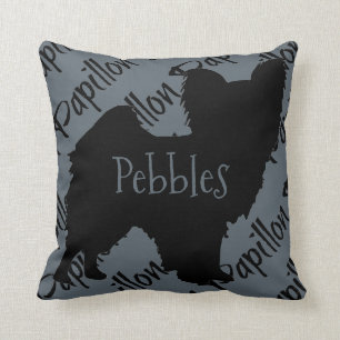 Amar mi almohada de perro de Papillon