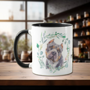 Amar mi taza de café de Pitbull Wreath