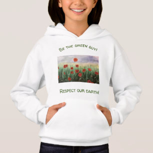 Amar nuestros campos de amapola Naturaleza Sweatsh