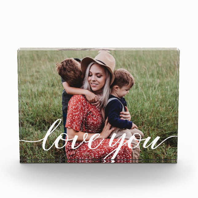 Amar tu guión de foto personalizada (Anverso)