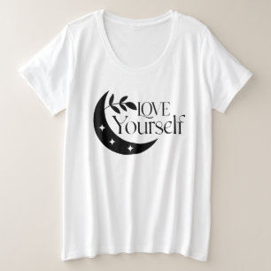 Amar tu propia luna Espiritual Magia Camiseta