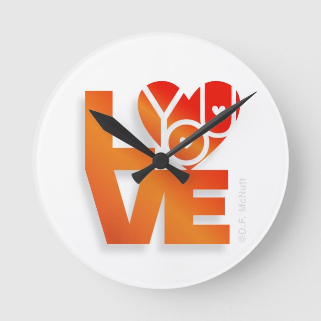 Amar tu reloj por los diseños Heart® de Lover (Anverso)