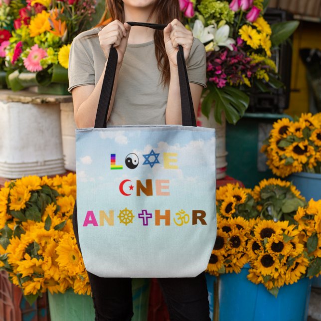 Amar Uno Al Otro Bolsa De Tote (Subido por el creador)