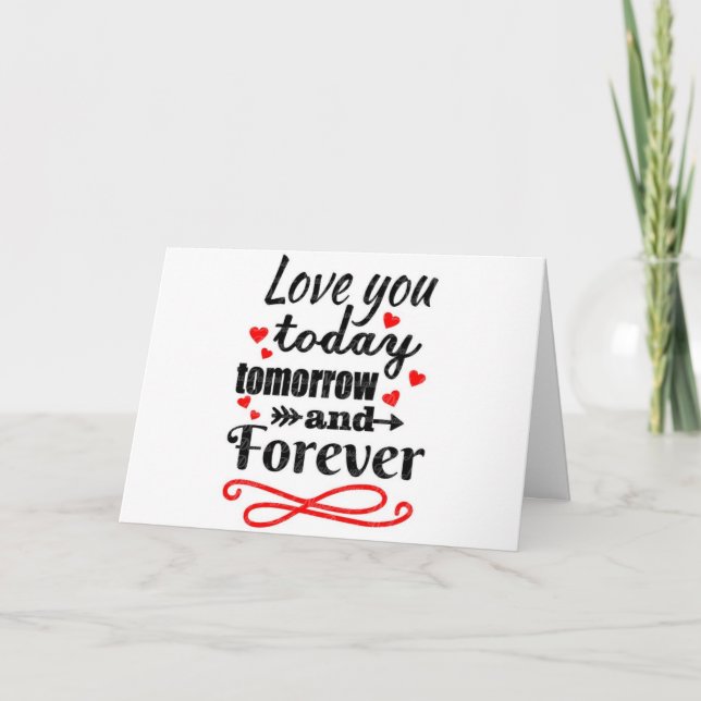 AMAR Y CELEBRAR NUESTRA TARJETA DE "ANIVERSARIO" (Anverso)