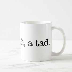 ¿amargo? oh, un poco. taza