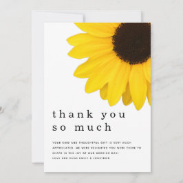 Amarillo Atrevido Girasol Rústico Agradecimiento R
