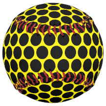 Amarillo Brillante con Patrón de Punto Negro Sólid