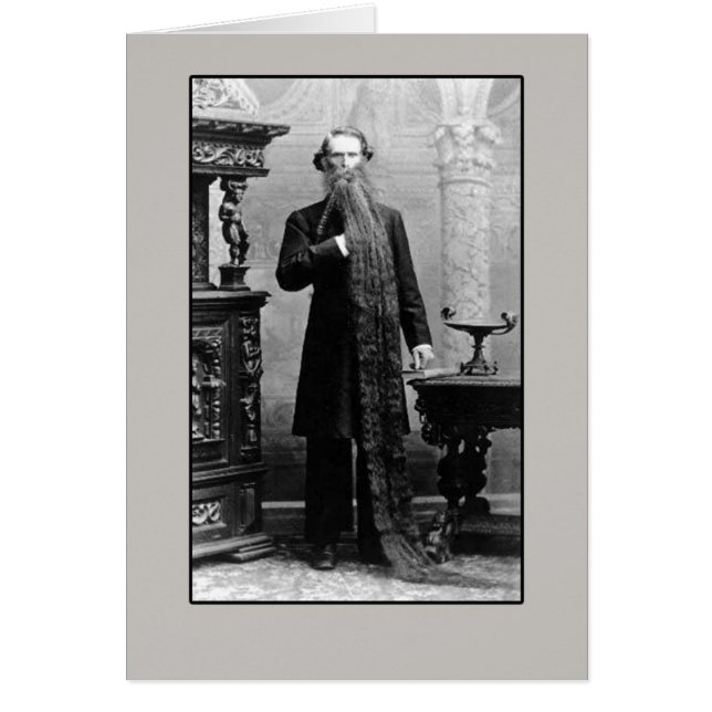 Amarillo con barba larga (Frente)