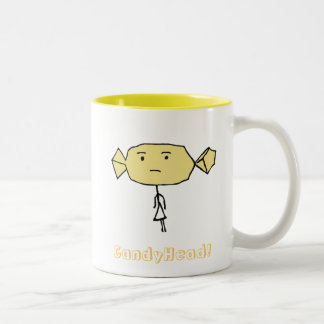 Amarillo de la taza de CandyHead hmmm