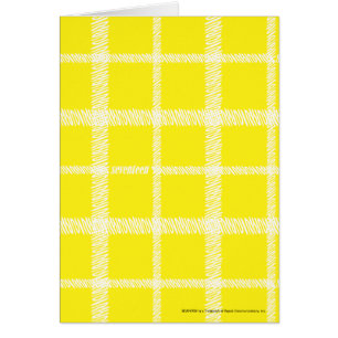 Amarillo de la tela escocesa