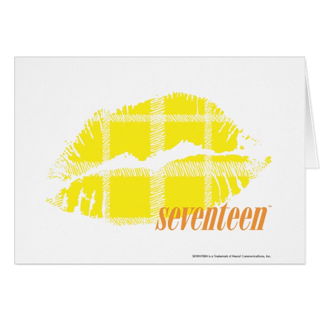 Amarillo de la tela escocesa (Anverso (Horizontal))