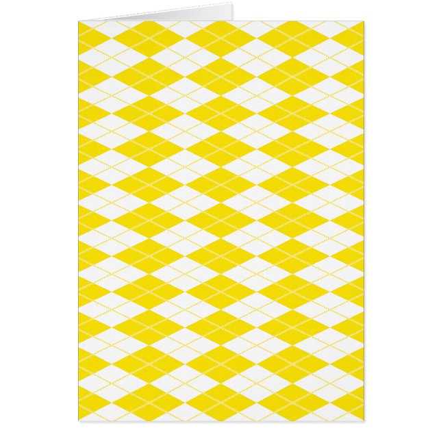 Amarillo del modelo 1 de Argyle (Frente)