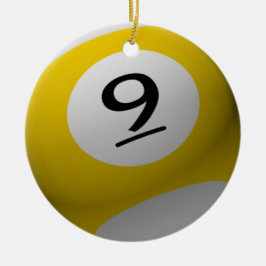 AMARILLO DEL ORNAMENTO 9 DEL NAVIDAD DE LA BOLA DE