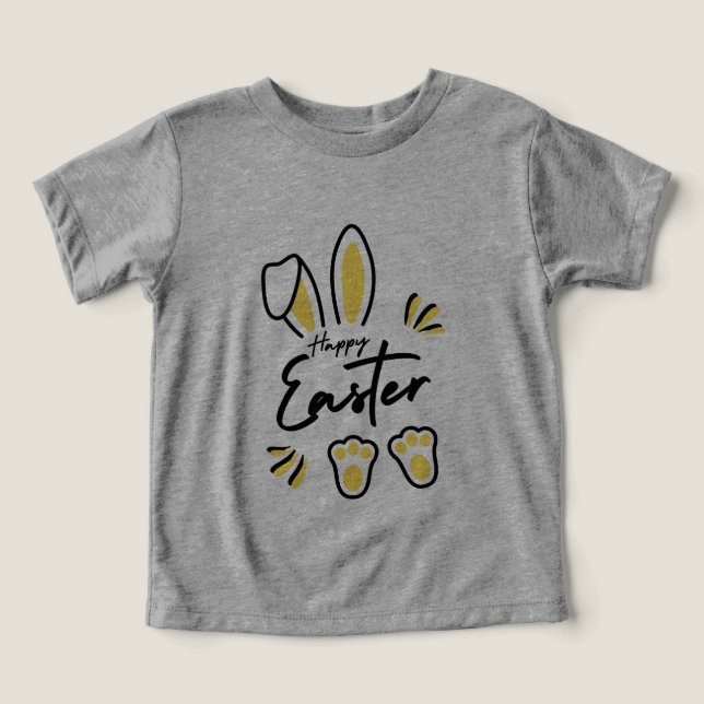 Amarillo feliz de la Pascua (Diseño delantero )