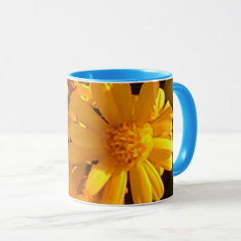 Amarillo girasol 11 onza de taza combinada