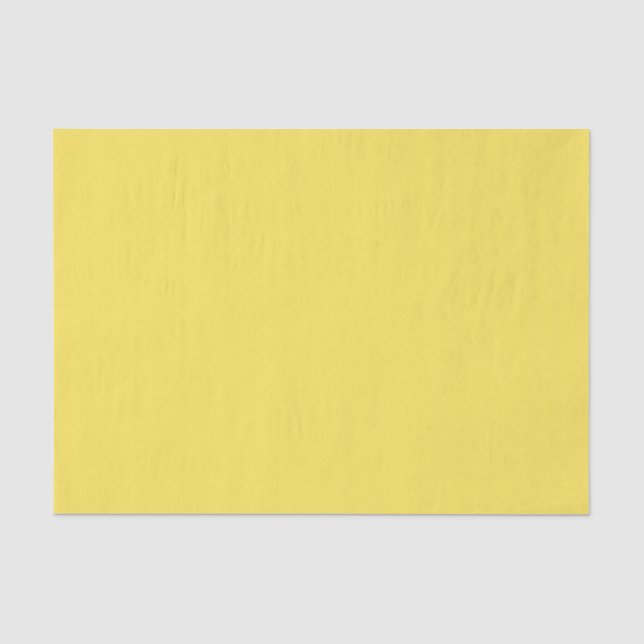 Amarillo nº4, Papel de seda amarillo personalizado (Anverso)