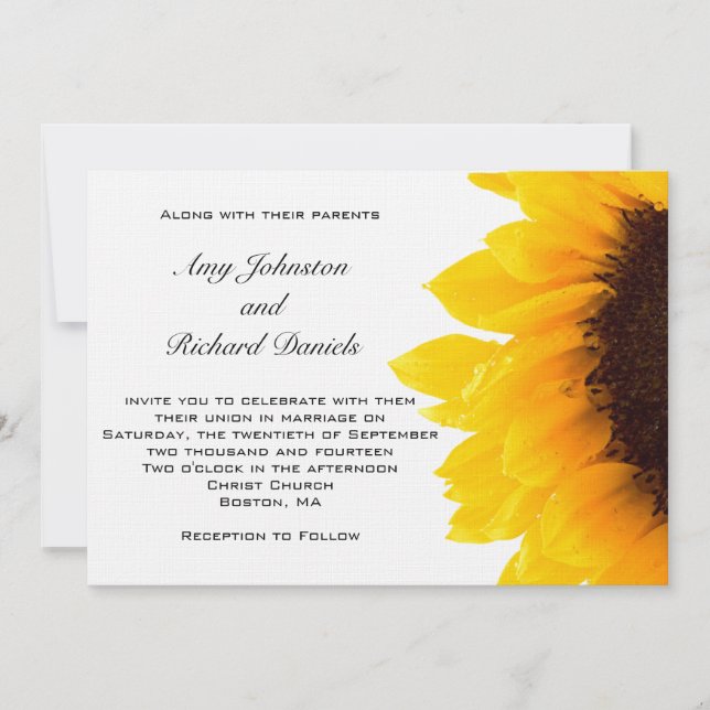 Amarillo negro amarillo de la invitación el | de (Anverso)