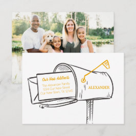 Amarillo Nuestro nuevo buzón de correo de direccio