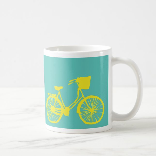 Amarillo/trullo de la taza de la bicicleta del (Derecha)